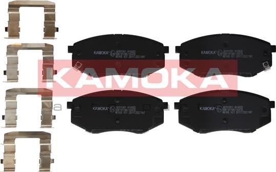 Kamoka JQ101301 - Тормозные колодки, дисковые, комплект autodif.ru