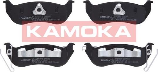 Kamoka JQ1013320 - Тормозные колодки, дисковые, комплект autodif.ru