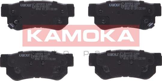 Kamoka JQ1013212 - Тормозные колодки, дисковые, комплект autodif.ru