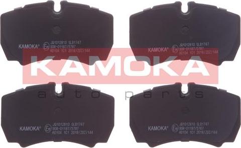 Kamoka JQ1012810 - Тормозные колодки, дисковые, комплект autodif.ru
