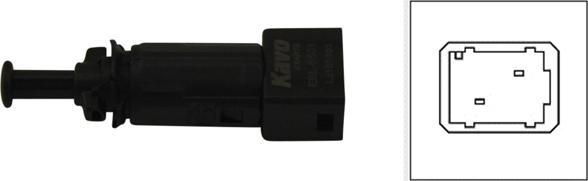 Kavo Parts EBL-6501 - Выключатель фонаря сигнала торможения autodif.ru