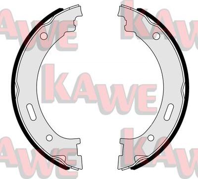 Kawe 09530 - Комплект тормозов, ручник, парковка autodif.ru