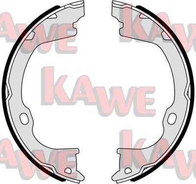 Kawe 01102 - Комплект тормозов, ручник, парковка autodif.ru