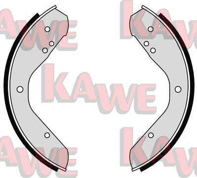 Kawe 03900 - Комплект тормозных колодок, барабанные autodif.ru