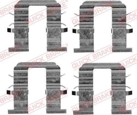 Kawe 109-1746 - Комплектующие для колодок дискового тормоза autodif.ru