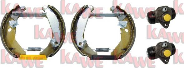 Kawe OEK467 - Комплект тормозных колодок, барабанные autodif.ru