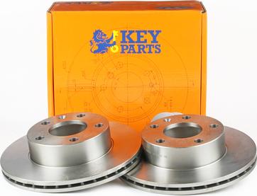 Key Parts KBD4687 - Тормозной диск autodif.ru