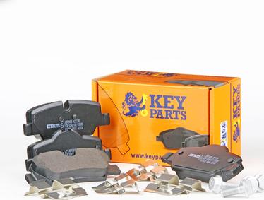Key Parts KBP2495 - Тормозные колодки, дисковые, комплект autodif.ru