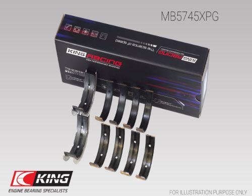King MB5745XPG - Комплект подшипников коленчатого вала autodif.ru