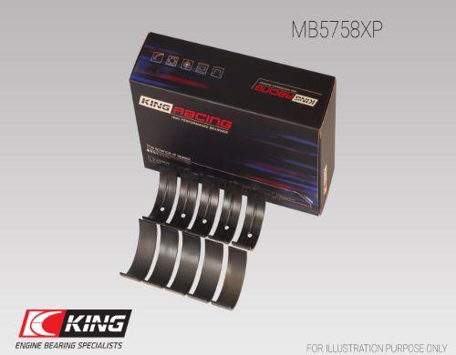King MB5758XP - Комплект подшипников коленчатого вала autodif.ru