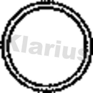 Klarius 410157 - Прокладка, труба выхлопного газа autodif.ru