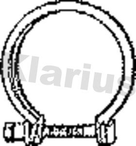 Klarius 430366 - Соединительные элементы, система выпуска autodif.ru