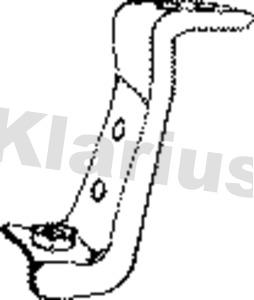Klarius 430239 - Кронштейн, втулка, система выпуска ОГ autodif.ru