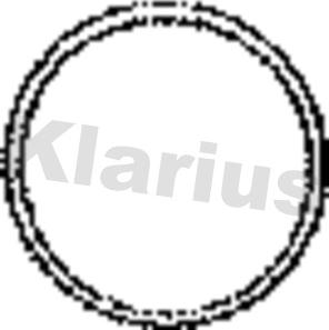 Klarius HAG16AC - Прокладка, труба выхлопного газа autodif.ru