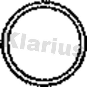 Klarius HAG16 - Уплотнительное кольцо, труба выхлопного газа autodif.ru