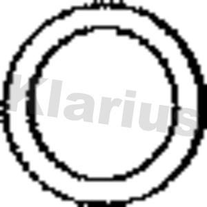 Klarius TYG6 - Уплотнительное кольцо, труба выхлопного газа autodif.ru