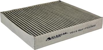 Klaxcar France FC030z - Фильтр воздуха в салоне autodif.ru