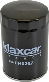 Klaxcar France FH026z - Масляный фильтр autodif.ru