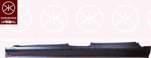 Klokkerholm 9590 011 - Подножка, накладка порога autodif.ru