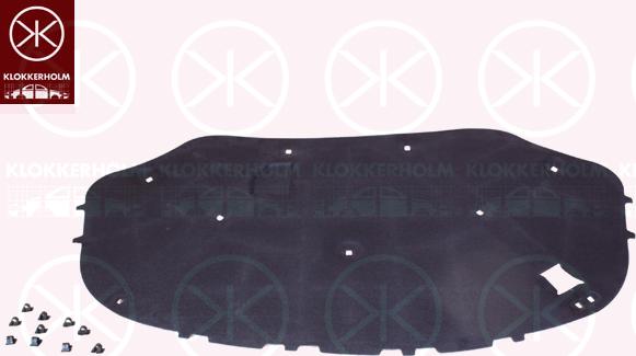 Klokkerholm 95402850 - Изоляция моторного отделения autodif.ru