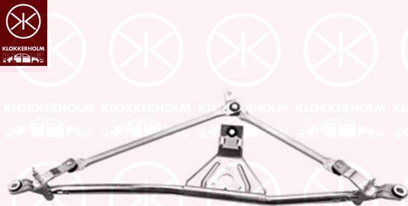 Klokkerholm 95053280 - Система тяг и рычагов привода стеклоочистителя autodif.ru