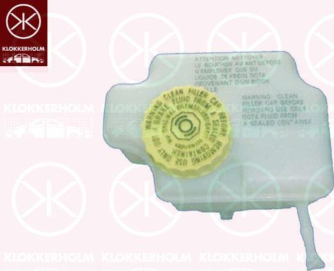 Klokkerholm 95333001 - Компенсационный бак, охлаждающая жидкость autodif.ru