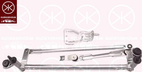 Klokkerholm 95243280 - Система тяг и рычагов привода стеклоочистителя autodif.ru