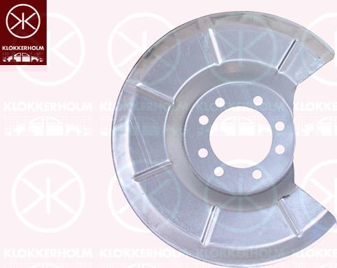 Klokkerholm 9009870 - Отражатель, защита, тормозной диск autodif.ru