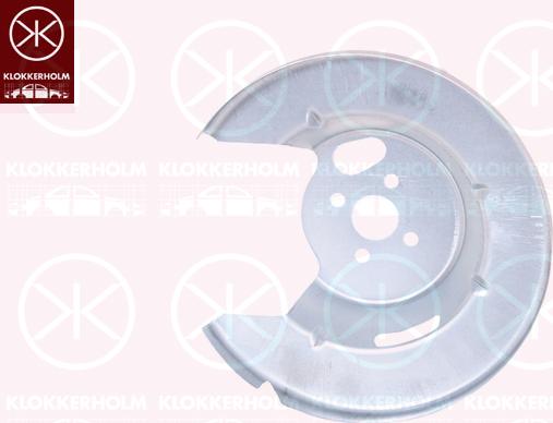 Klokkerholm 6037877 - Отражатель, защита, тормозной диск autodif.ru