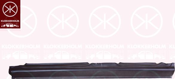 Klokkerholm 6731011 - Подножка, накладка порога autodif.ru