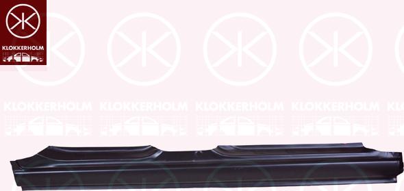 Klokkerholm 6732011 - Подножка, накладка порога autodif.ru