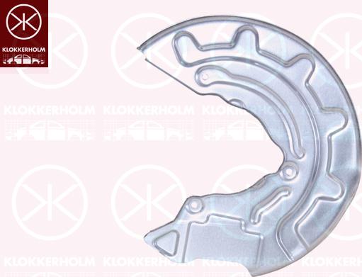 Klokkerholm 0027373 - Отражатель, защита, тормозной диск autodif.ru