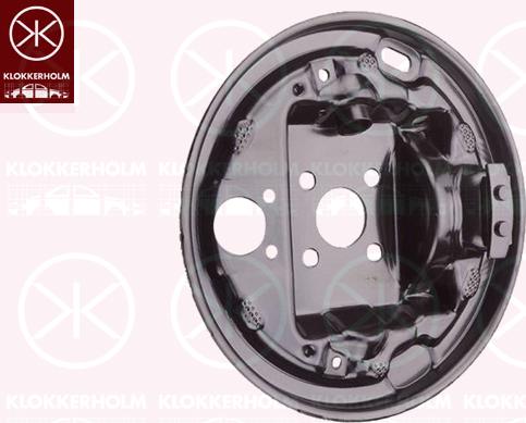 Klokkerholm 1301876 - Отражатель, защита, тормозной диск autodif.ru