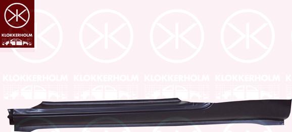 Klokkerholm 8109001 - Подножка, накладка порога autodif.ru