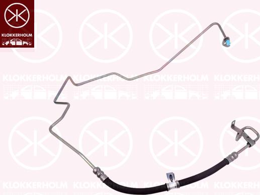 Klokkerholm 25103502 - Гидравлический шланг, рулевое управление autodif.ru