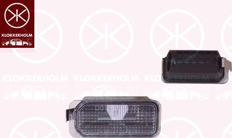 Klokkerholm 25830850 - Фонарь освещения номерного знака autodif.ru