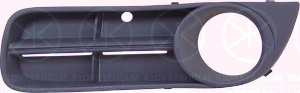 Klokkerholm 7515914 - Решетка вентиляционная в бампере autodif.ru