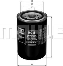 KNECHT HC 8 - Фильтр, система рабочей гидравлики autodif.ru