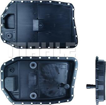 KNECHT HX 154 - Поддон (пластик) АКПП 6HP19Z с фильтром в сборе BMW (24 11 7 536 387) Mahle, Knecht autodif.ru