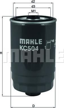 KNECHT KC 504 - Топливный фильтр autodif.ru