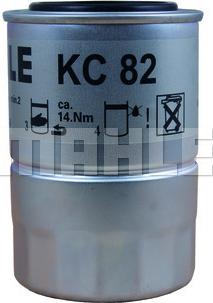 KNECHT KC 82D - Топливный фильтр autodif.ru