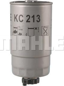 KNECHT KC 213 - Топливный фильтр autodif.ru