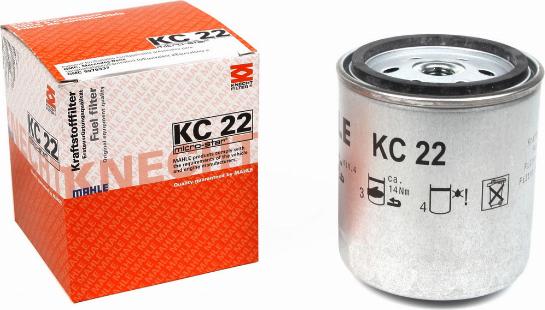 KNECHT KC 22 - Топливный фильтр autodif.ru