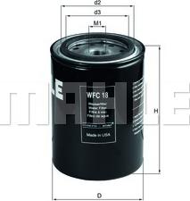KNECHT WFC 18 - Фильтр охлаждающей жидкости autodif.ru