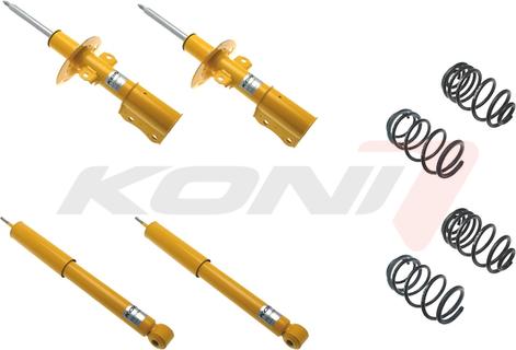 KONI 1140-4381 - Комплект ходовой части, пружины / амортизаторы autodif.ru