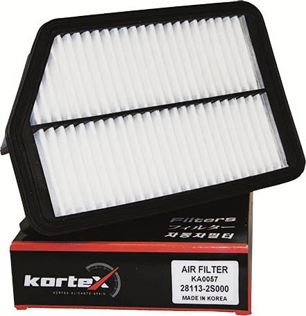 Kortex KA0057 - Воздушный фильтр, двигатель autodif.ru