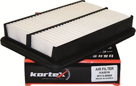 Kortex KA0016 - Воздушный фильтр, двигатель autodif.ru