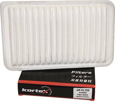 Kortex KA0035 - Воздушный фильтр, двигатель autodif.ru