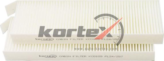 Kortex KC0109 - Фильтр воздуха в салоне autodif.ru