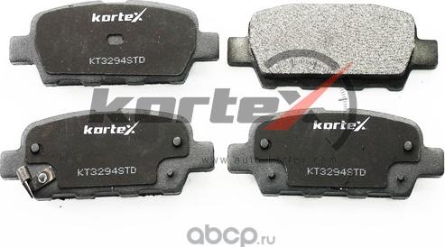 Kortex KT3294STD - Тормозные колодки, дисковые, комплект autodif.ru